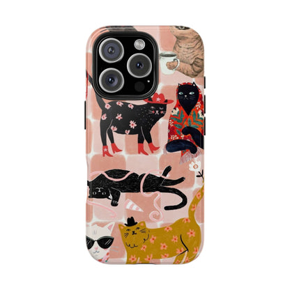 Fashionista Cats Case
