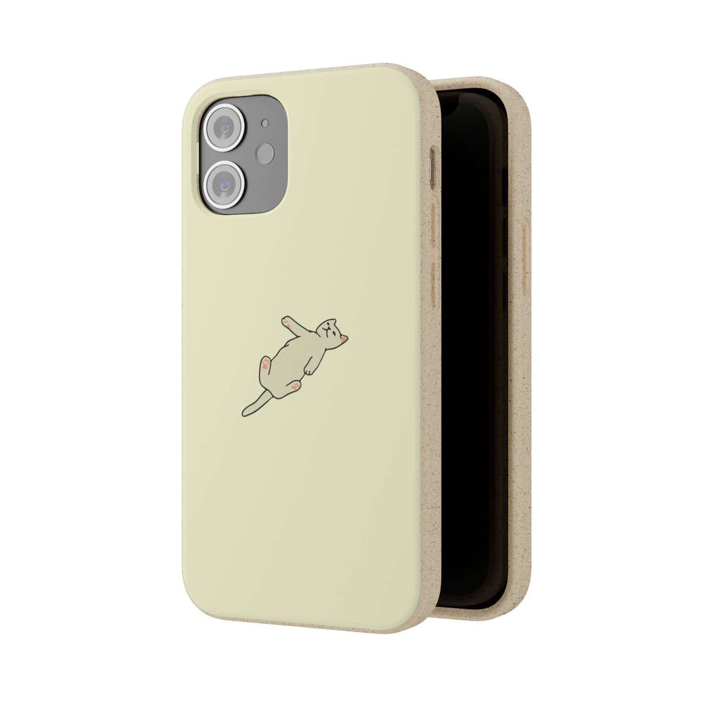 Eco-Friendly Cat Biodegradable Phone Case