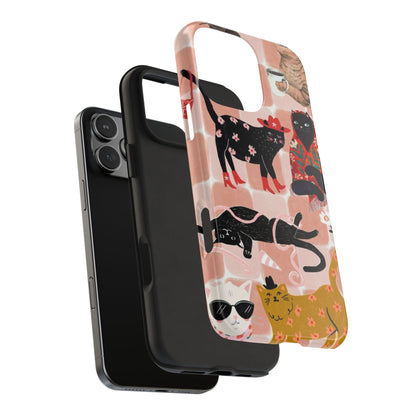 Fashionista Cats Case