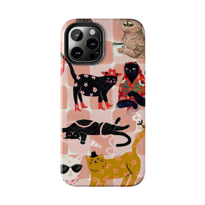 Fashionista Cats Case