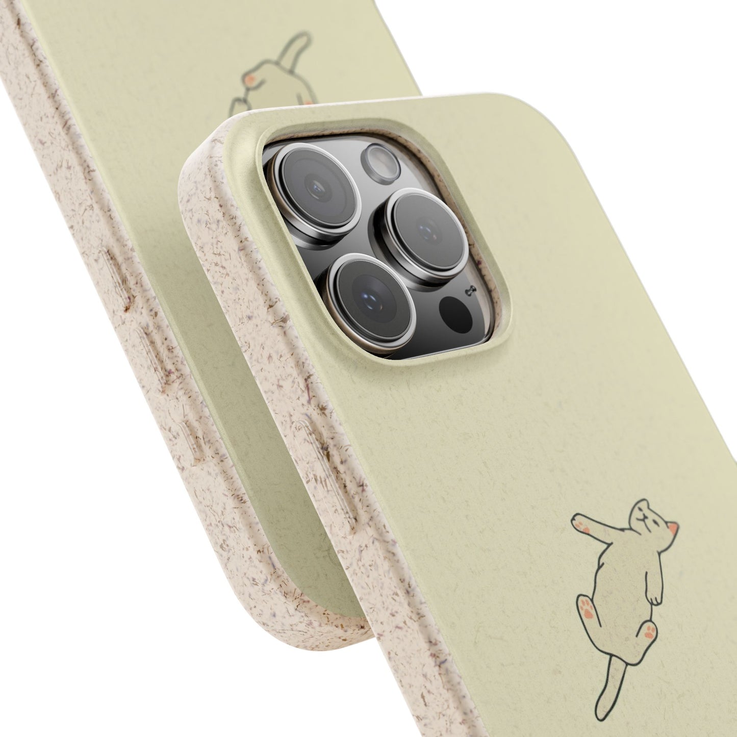Eco-Friendly Cat Biodegradable Phone Case
