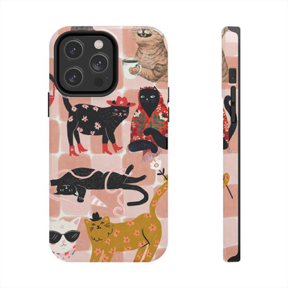 Fashionista Cats Case