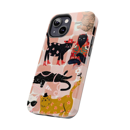 Fashionista Cats Case