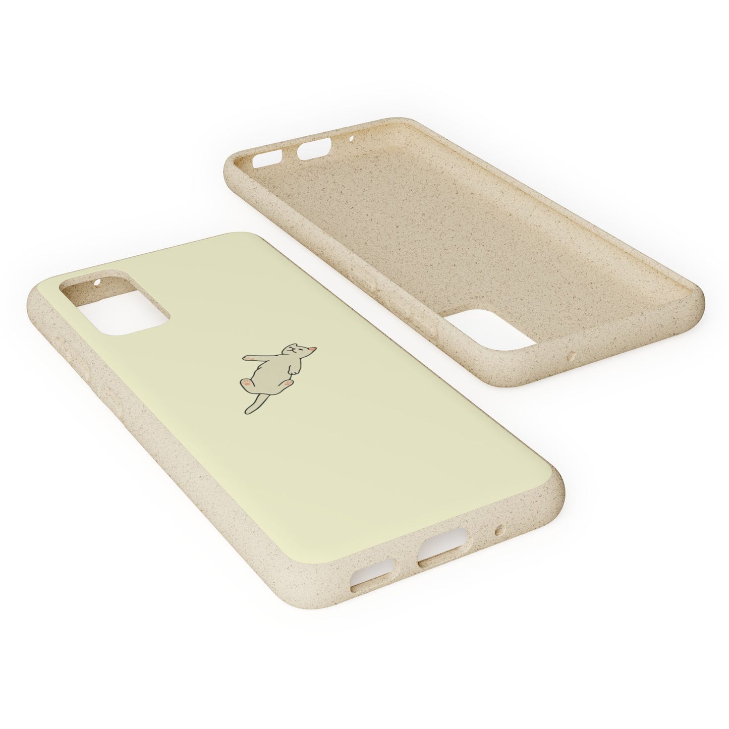 Eco-Friendly Cat Biodegradable Phone Case