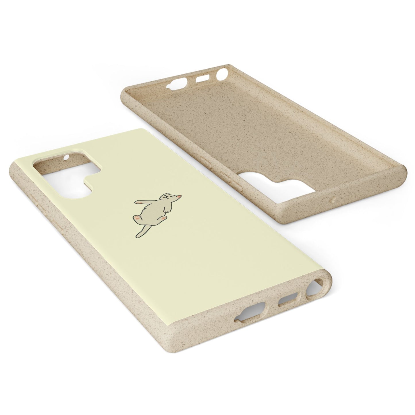 Eco-Friendly Cat Biodegradable Phone Case