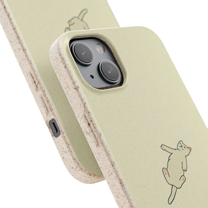 Eco-Friendly Cat Biodegradable Phone Case