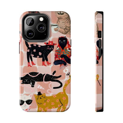 Fashionista Cats Case