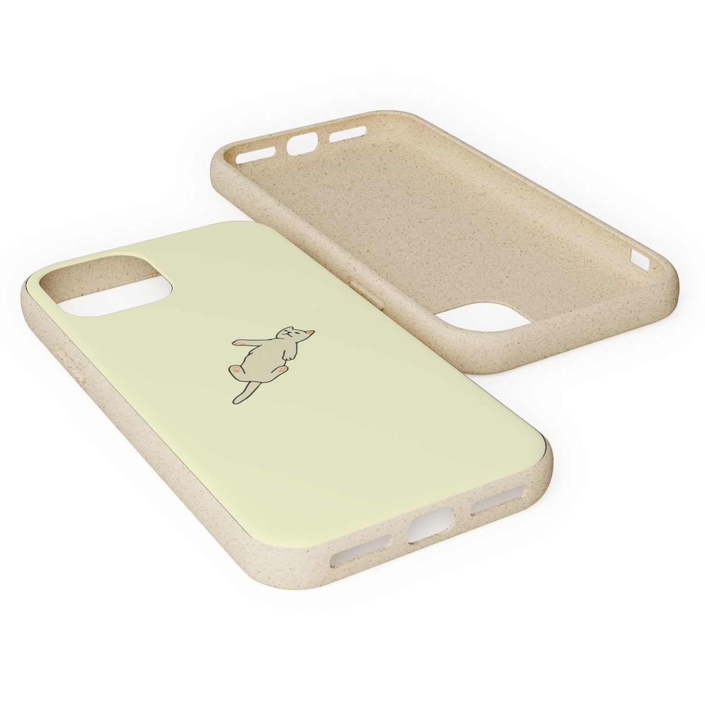 Eco-Friendly Cat Biodegradable Phone Case