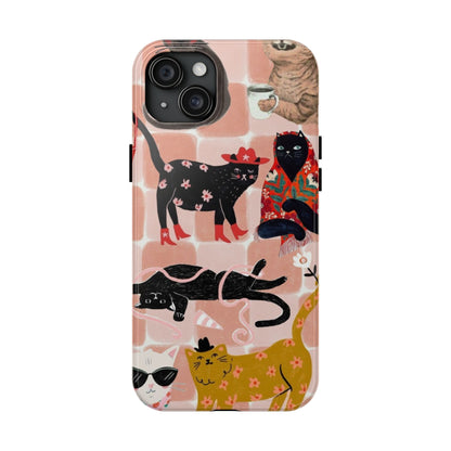 Fashionista Cats Case