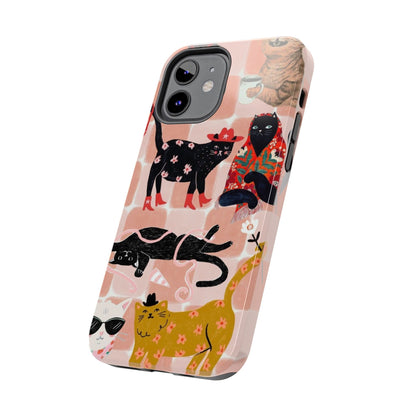 Fashionista Cats Case