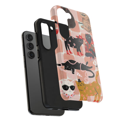 Fashionista Cats Case