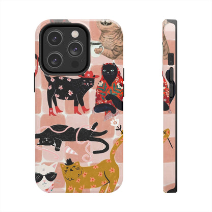 Fashionista Cats Case