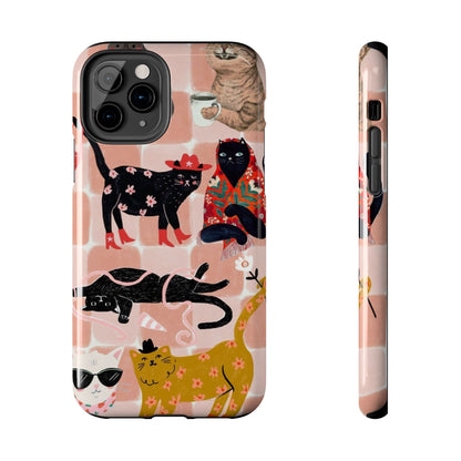 Fashionista Cats Case