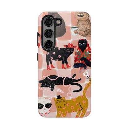 Fashionista Cats Case