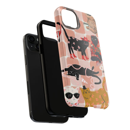 Fashionista Cats Case