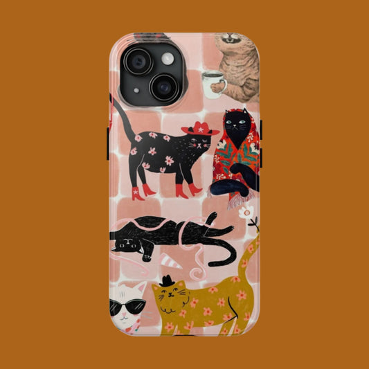 Fashionista Cats Case