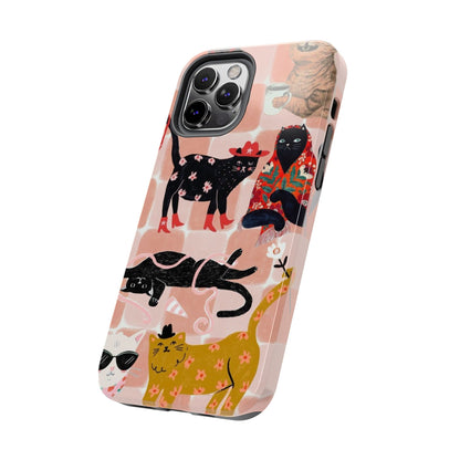 Fashionista Cats Case