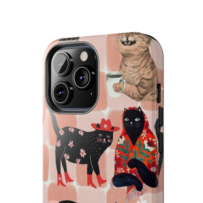 Fashionista Cats Case