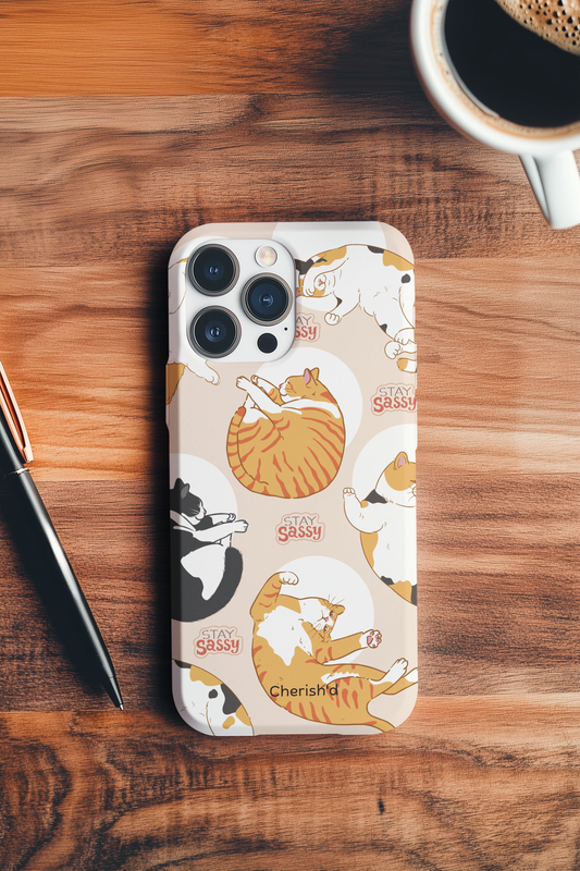 Sassy Cat Phone Case